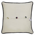 Chicago Hand - Embroidered Pillow by CatStudio Pillows La Vie Bien Chicago Hand - Embroidered Pillow by CatStudio