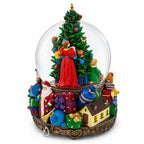 Children Decorating Tree LED Musical Water Snow Globe Snow Globes > Santa La Vie Bien Children Decorating Tree LED Musical Water Snow Globe