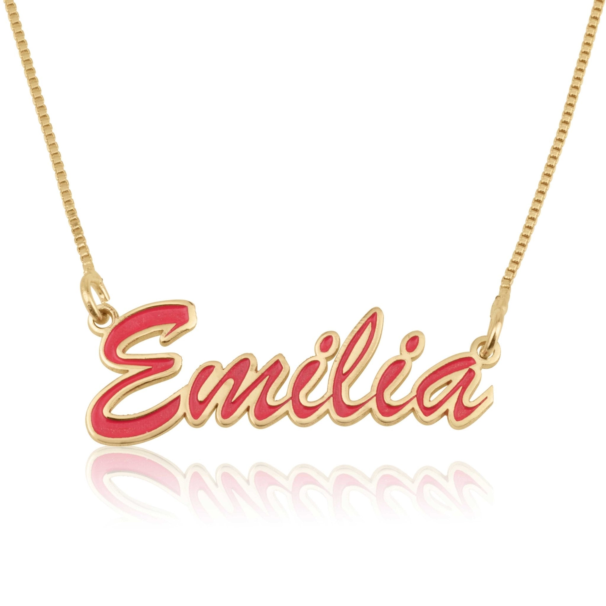 Children's Name Necklace La Vie Bien Children's Name Necklace