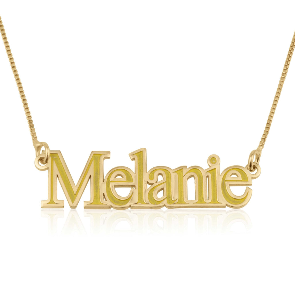 Children's Name Necklace La Vie Bien Children's Name Necklace