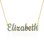 Children's Name Necklace La Vie Bien Children's Name Necklace