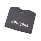 Chingona Crewneck Sweatshirt | Fleece - Lined Viral Latino | 3 Colors Sweatshirt La Vie Bien Chingona Crewneck Sweatshirt | Fleece - Lined Viral Latino | 3 Colors