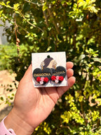 Chingona in Black Earrings La Vie Bien Chingona in Black