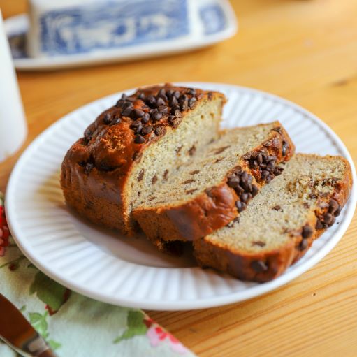 Chocolate Banana Bread American Classic Recipes La Vie Bien Chocolate Banana Bread