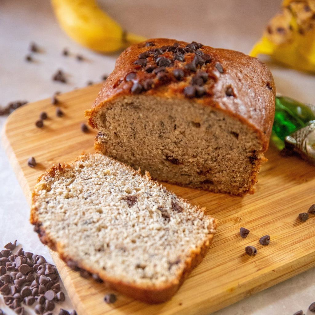 Chocolate Banana Bread - Vegan Vegan La Vie Bien Chocolate Banana Bread - Vegan