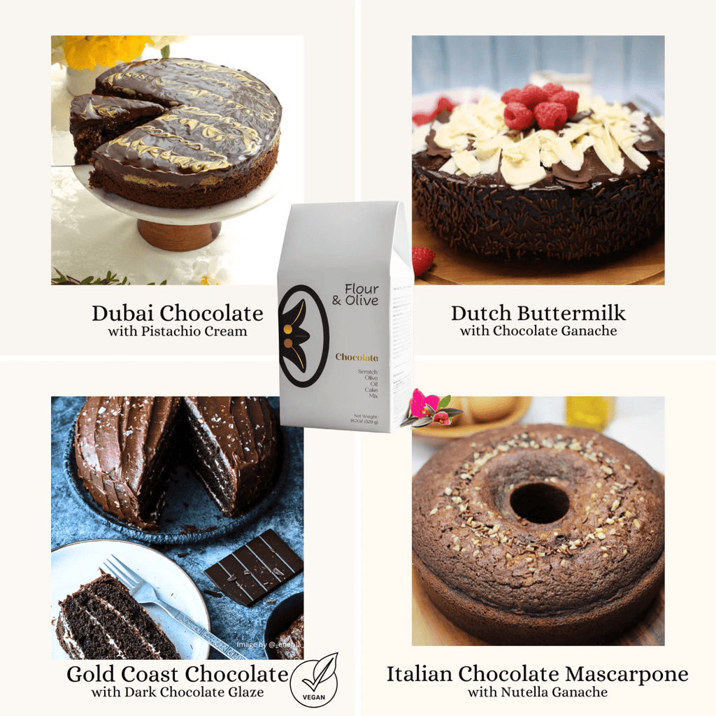 Chocolate Cake Mix by Flour & Olive
