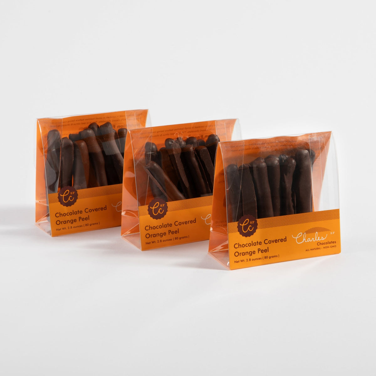 Chocolate Covered Orange Peel (Three-Pack) Treats La Vie Bien Chocolate Covered Orange Peel (Three-Pack)
