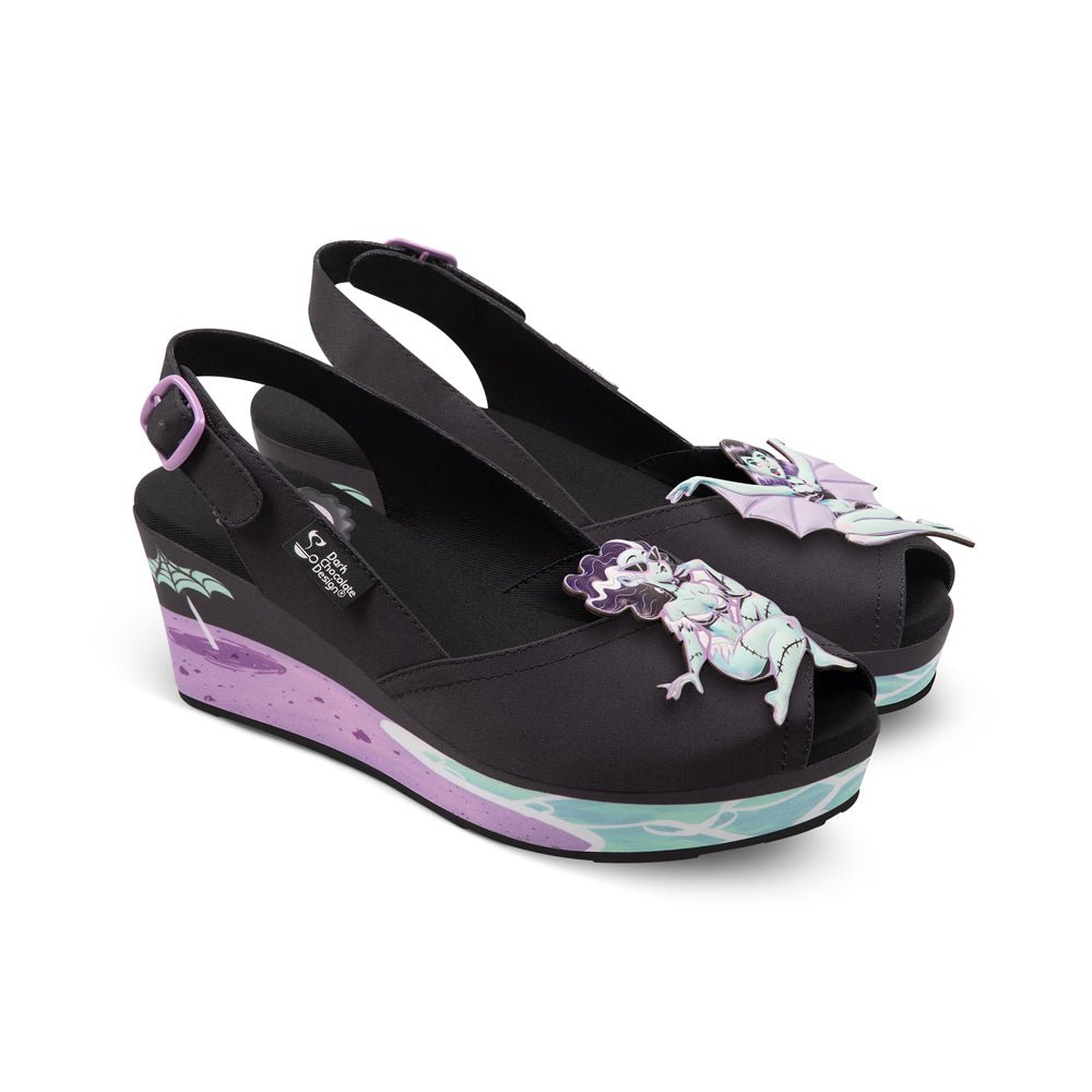 Chocolaticas® Beach Ghouls Women's Sandal Sandals La Vie Bien Chocolaticas® Beach Ghouls Women's Sandal