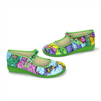 Chocolaticas® Bon Voyage Women's Mary Jane Flat by Hot Chocolate Design