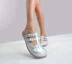 Chocolaticas® Chrome Crush Women's Clog by Hot Chocolate Design