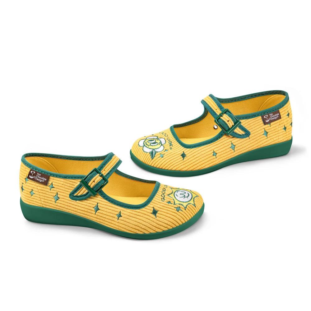 Chocolaticas® Good Day Women's Mary Jane Flat by Hot Chocolate Design