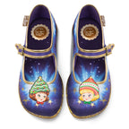 Chocolaticas® Jolly Sisters Women's Mary Jane Flat Mary Jane Flats La Vie Bien Chocolaticas® Jolly Sisters Women's Mary Jane Flat