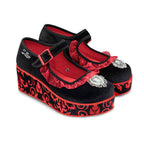 Chocolaticas® Memento Mori Women's Mary Jane Platform Mary Jane Platforms La Vie Bien Chocolaticas® Memento Mori Women's Mary Jane Platform