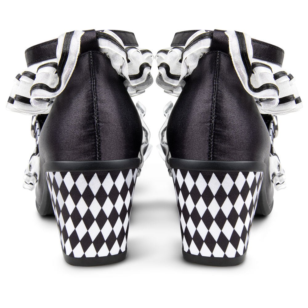Chocolaticas® Mid Heels Arlequin Women's Mary Jane Pump Mid Heels La Vie Bien Chocolaticas® Mid Heels Arlequin Women's Mary Jane Pump