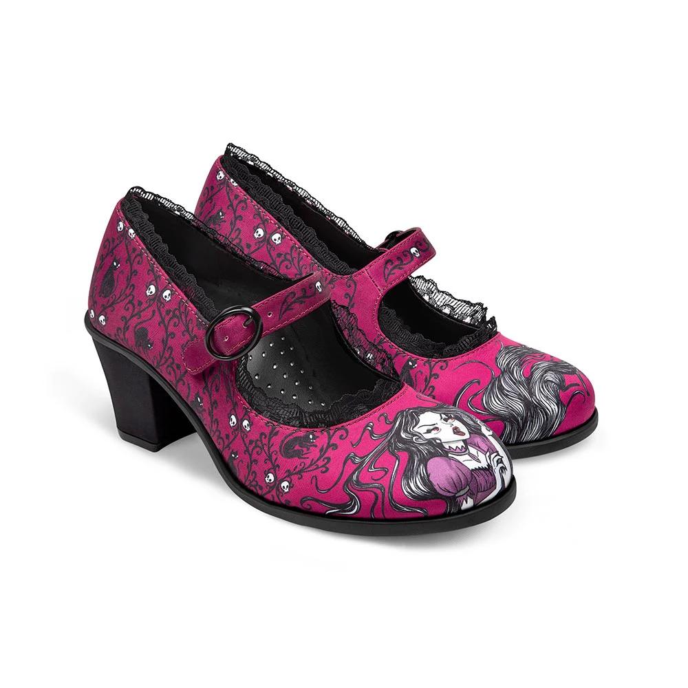 Chocolaticas® Mid Heels Carmilla Women's Mary Jane Pump by Hot Chocolate Design