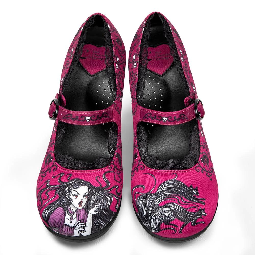 Chocolaticas® Mid Heels Carmilla Women's Mary Jane Pump by Hot Chocolate Design