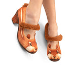 Chocolaticas® Mid Heels Nutty Cheeks Women's Mary Jane Pump Mid Heels La Vie Bien Chocolaticas® Mid Heels Nutty Cheeks Women's Mary Jane Pump