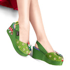 Chocolaticas® Naughty Gnome Women's Sandal Mary Jane Sandals La Vie Bien Chocolaticas® Naughty Gnome Women's Sandal