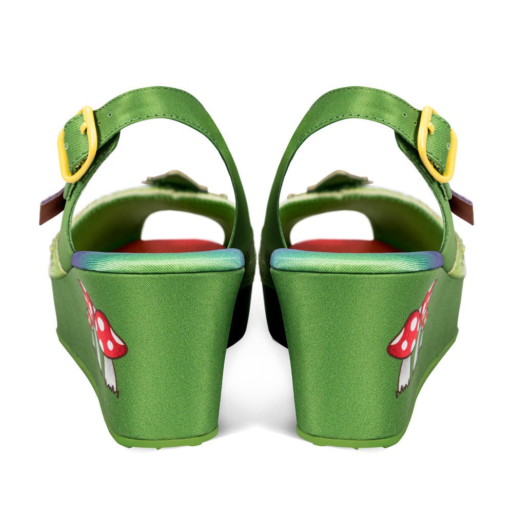 Chocolaticas® Naughty Gnome Women's Sandal Mary Jane Sandals La Vie Bien Chocolaticas® Naughty Gnome Women's Sandal