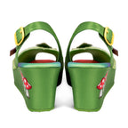 Chocolaticas® Naughty Gnome Women's Sandal Mary Jane Sandals La Vie Bien Chocolaticas® Naughty Gnome Women's Sandal