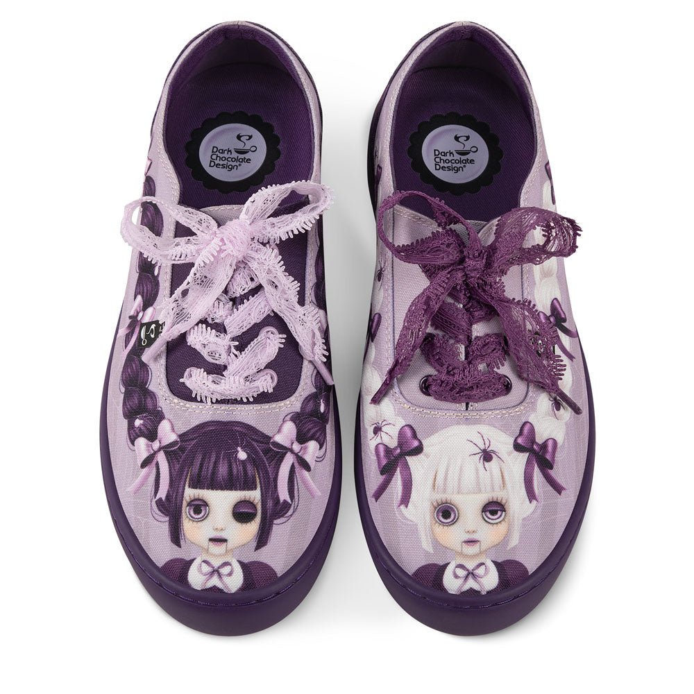 Chocolaticas® Nocturna Sisters Casual Sneaker Sneakers La Vie Bien Chocolaticas® Nocturna Sisters Casual Sneaker