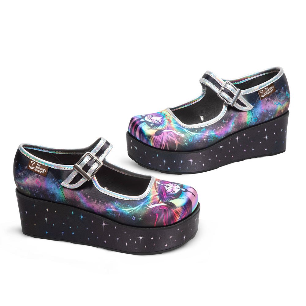 Chocolaticas® Pagan Spirit Women's Mary Jane Platform Mary Jane Platforms La Vie Bien Chocolaticas® Pagan Spirit Women's Mary Jane Platform