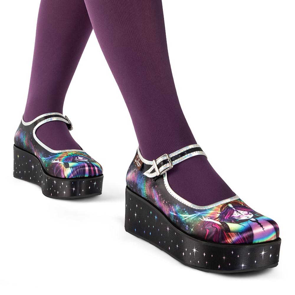 Chocolaticas® Pagan Spirit Women's Mary Jane Platform Mary Jane Platforms La Vie Bien Chocolaticas® Pagan Spirit Women's Mary Jane Platform