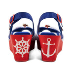 Chocolaticas® Sailors Women's Sandal by Hot Chocolate Design