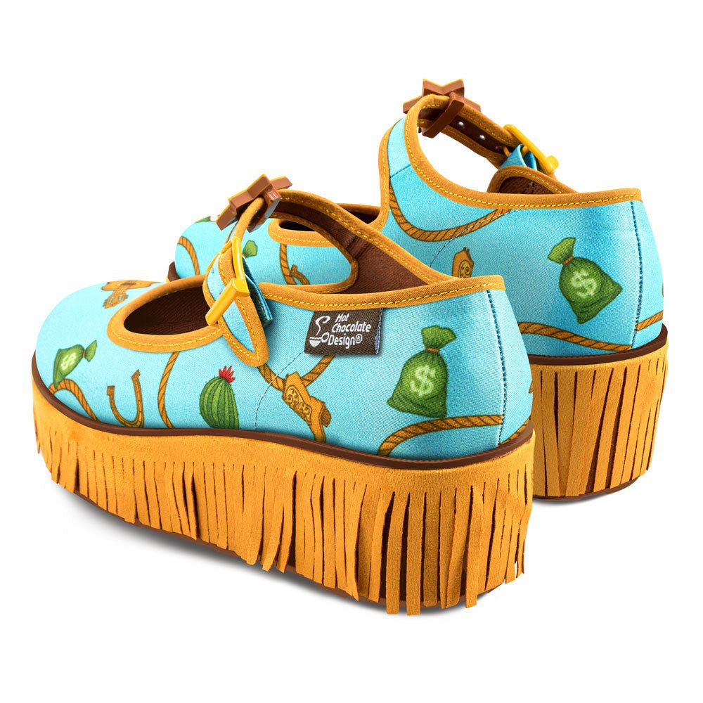 Chocolaticas® Sheriff Women's Mary Jane Platform Mary Jane Platforms La Vie Bien Chocolaticas® Sheriff Women's Mary Jane Platform