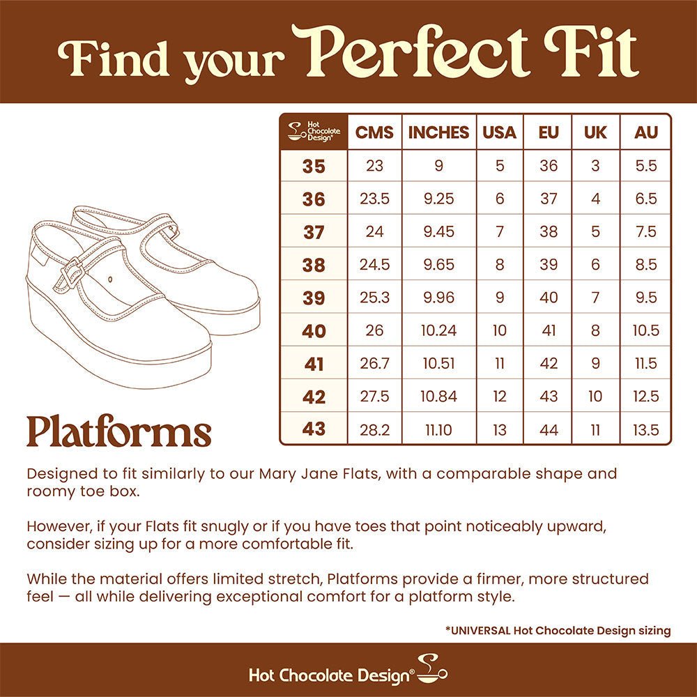 Chocolaticas® Skeletons Under Your Bed Women's Mary Jane Platform Mary Jane Platforms La Vie Bien Chocolaticas® Skeletons Under Your Bed Women's Mary Jane Platform
