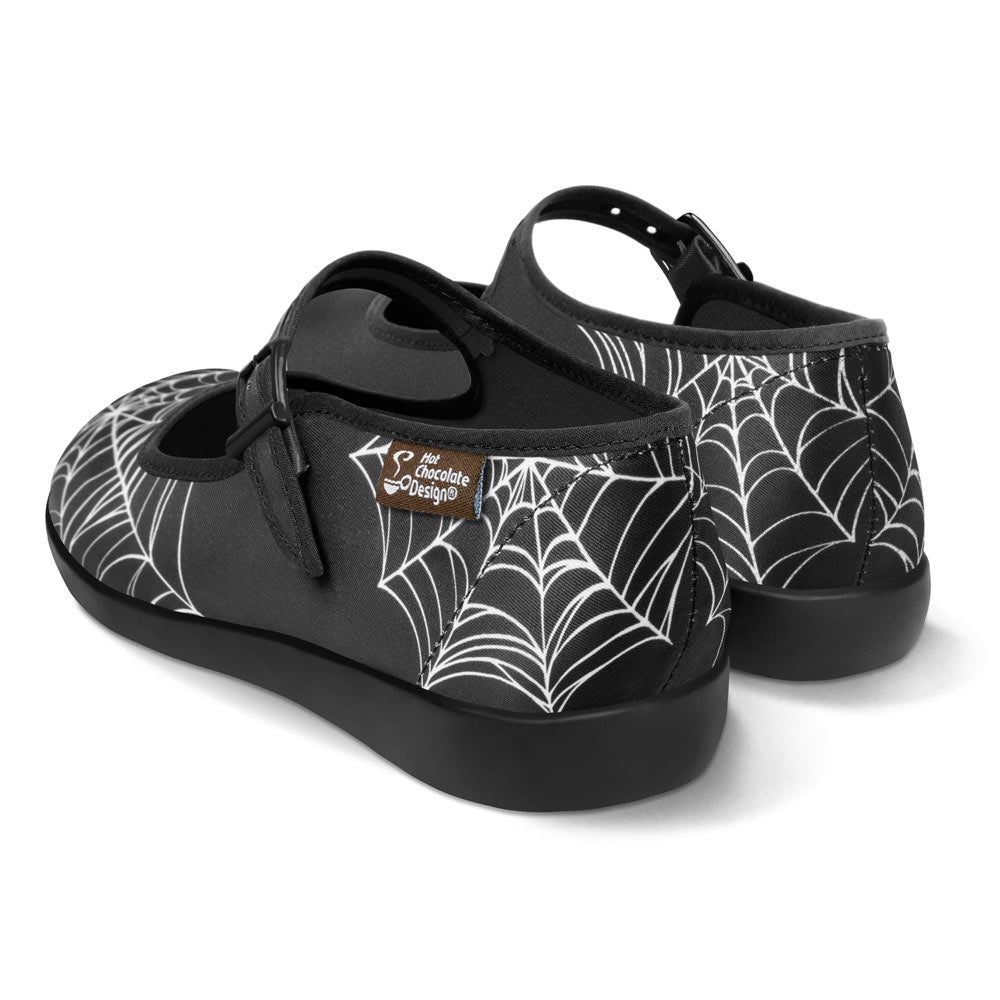 Chocolaticas® Spider Women's Mary Jane Flat Mary Jane Flats La Vie Bien Chocolaticas® Spider Women's Mary Jane Flat