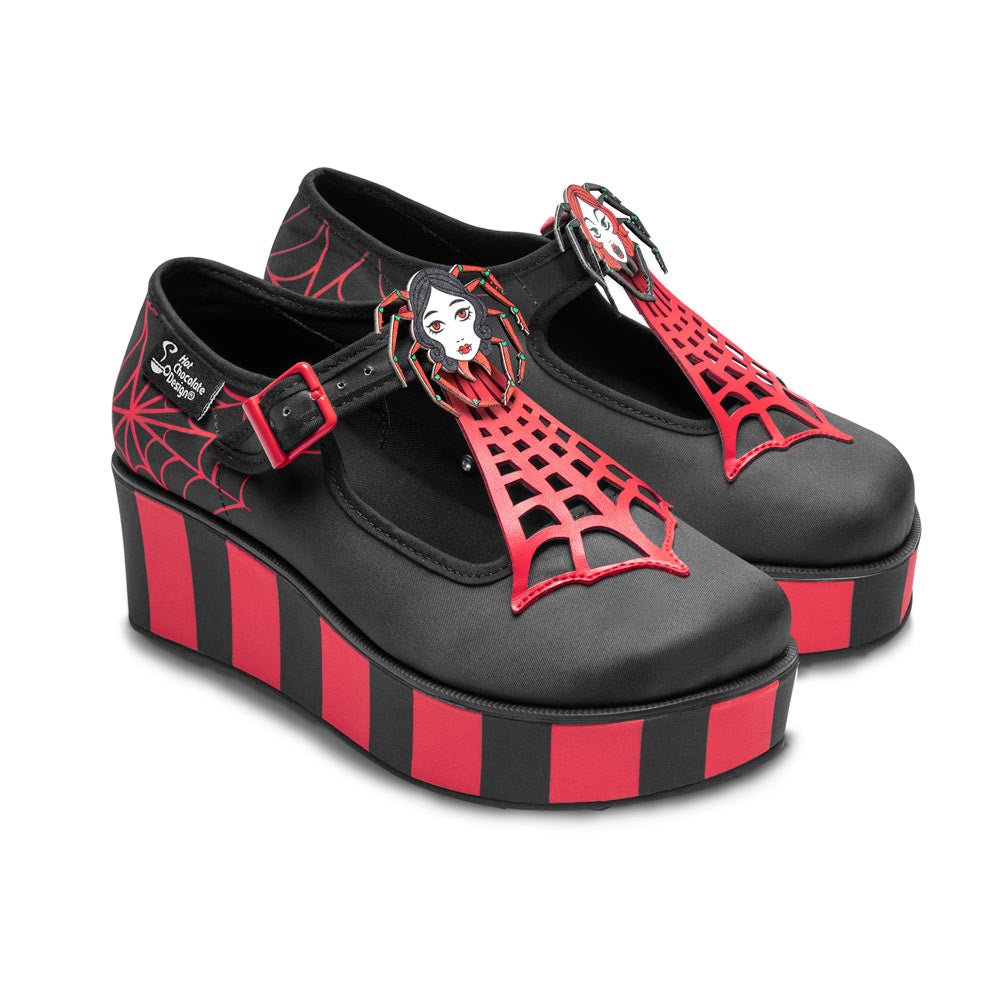 Chocolaticas® Spidora Women's Mary Jane Platform Mary Jane Platforms La Vie Bien Chocolaticas® Spidora Women's Mary Jane Platform