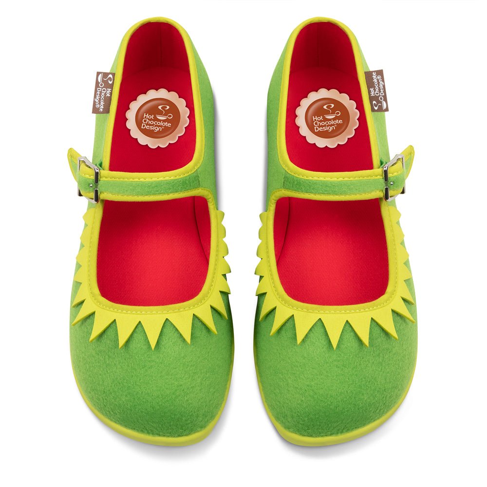 Chocolaticas® The Frog Women's Mary Jane Flat Mary Jane Flats La Vie Bien Chocolaticas® The Frog Women's Mary Jane Flat