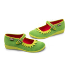 Chocolaticas® The Frog Women's Mary Jane Flat Mary Jane Flats La Vie Bien Chocolaticas® The Frog Women's Mary Jane Flat