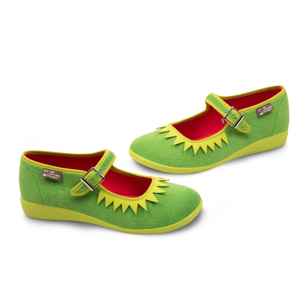 Chocolaticas® The Frog Women's Mary Jane Flat Mary Jane Flats La Vie Bien Chocolaticas® The Frog Women's Mary Jane Flat