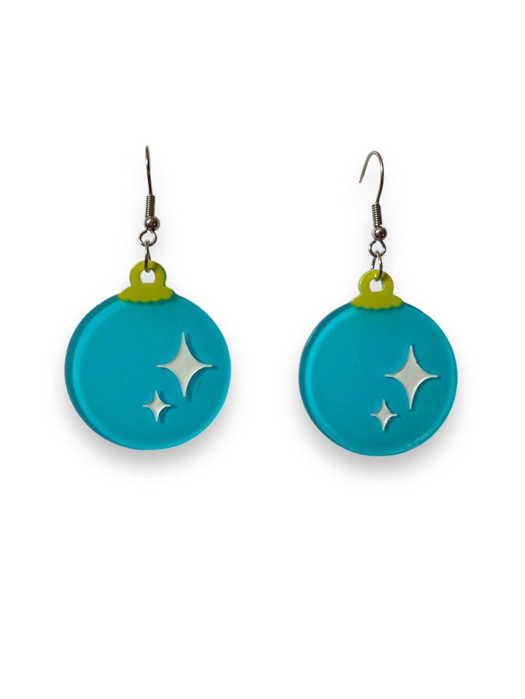 Christmas Bauble Drop Earrings by Lipstick & Chrome Earrings La Vie Bien Christmas Bauble Drop Earrings by Lipstick & Chrome