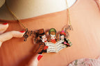 Christmas Carols Necklace by Laliblue Necklaces La Vie Bien Christmas Carols Necklace by Laliblue