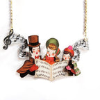 Christmas Carols Necklace by Laliblue Necklaces La Vie Bien Christmas Carols Necklace by Laliblue