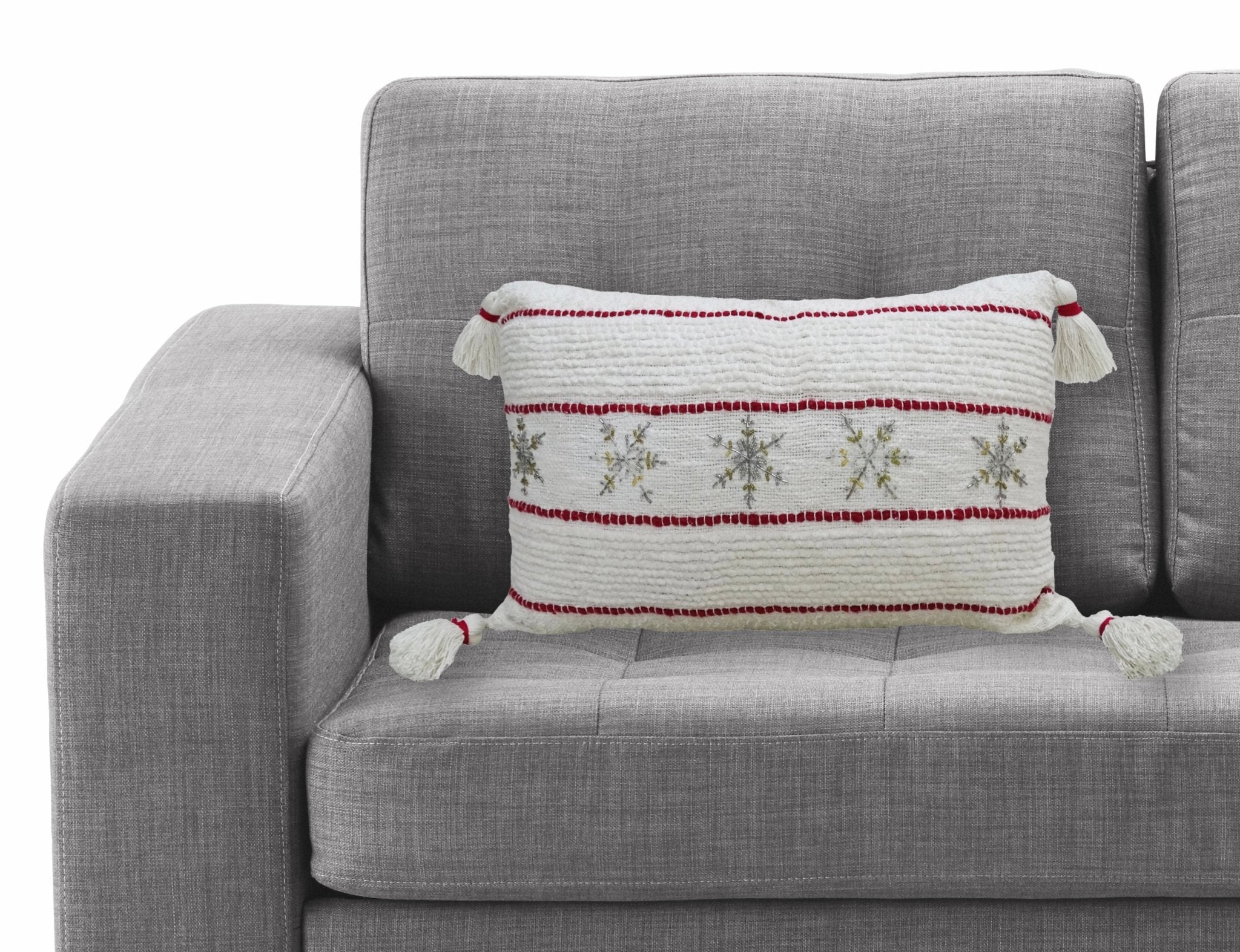 Christmas Decorative Pillow for Holidays 14"x 24" by Vibhsa