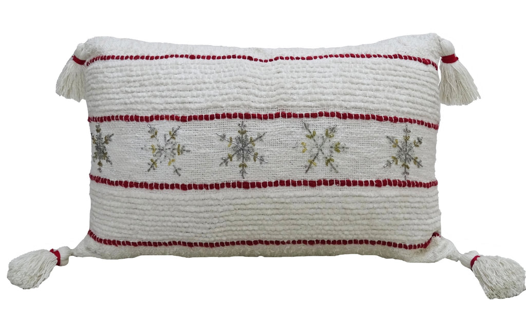 Christmas Decorative Pillow for Holidays 14"x 24" by Vibhsa