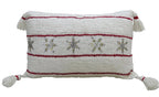 Christmas Decorative Pillow for Holidays 14"x 24" by Vibhsa