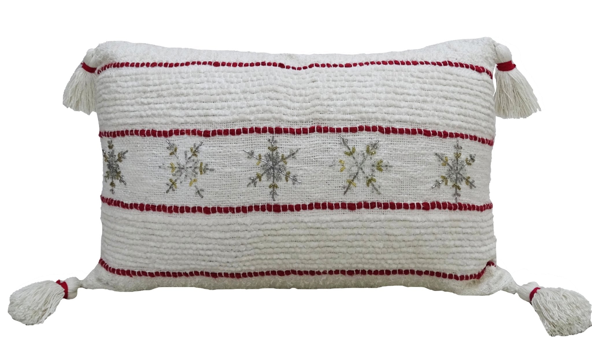 Christmas Decorative Pillow for Holidays 14"x 24" by Vibhsa