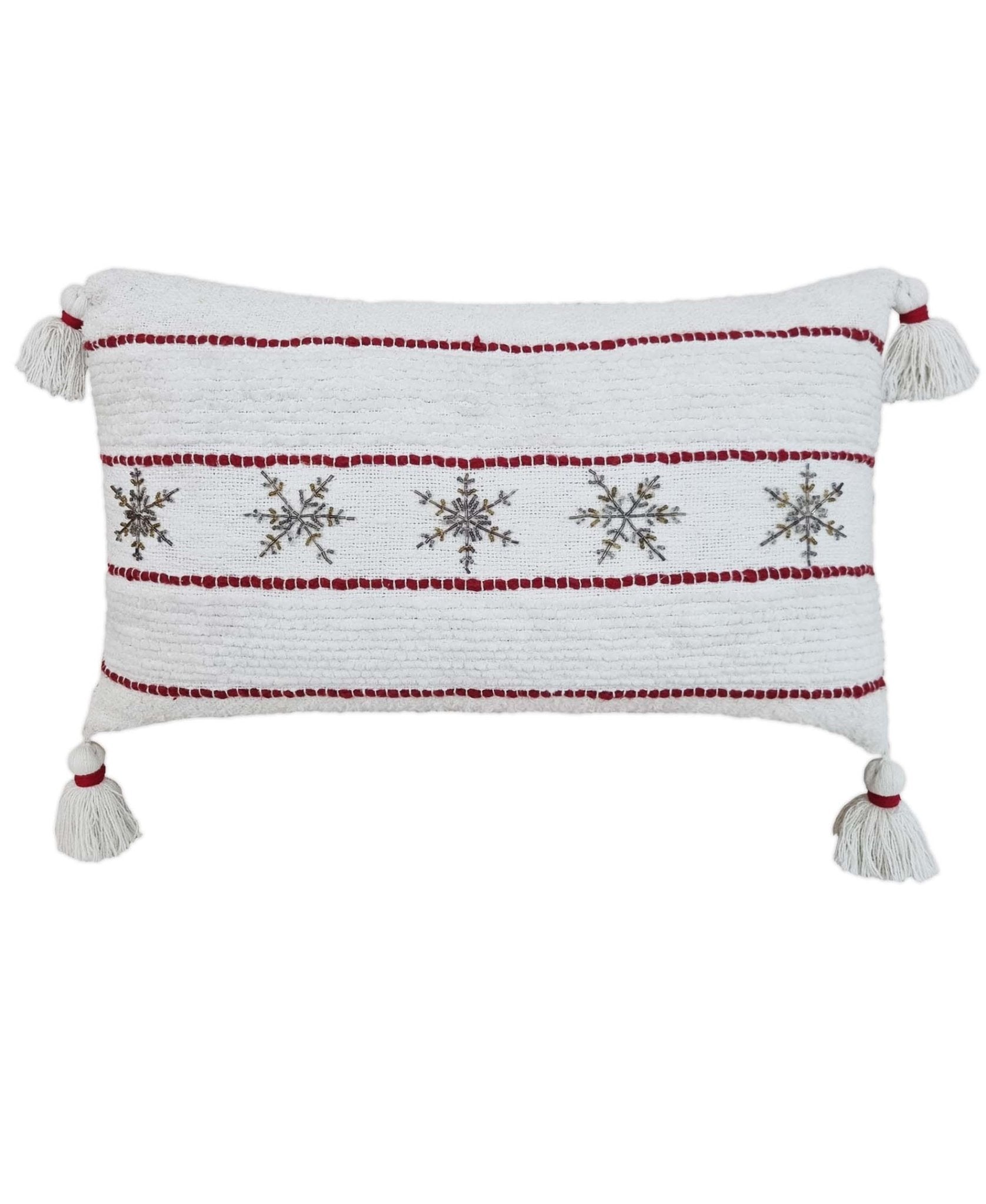 Christmas Decorative Pillow for Holidays 14"x 24" by Vibhsa