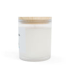 Christmas Frosted Glass Candle — "Frohe Weihnachten" Winter Pine Scented Candle (11oz) Home Decor La Vie Bien Christmas Frosted Glass Candle — "Frohe Weihnachten" Winter Pine Scented Candle (11oz)
