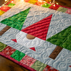 Christmas Gnomes Quilted Table Runner Precut Quilt Kit Quilt Kit La Vie Bien Christmas Gnomes Quilted Table Runner Precut Quilt Kit