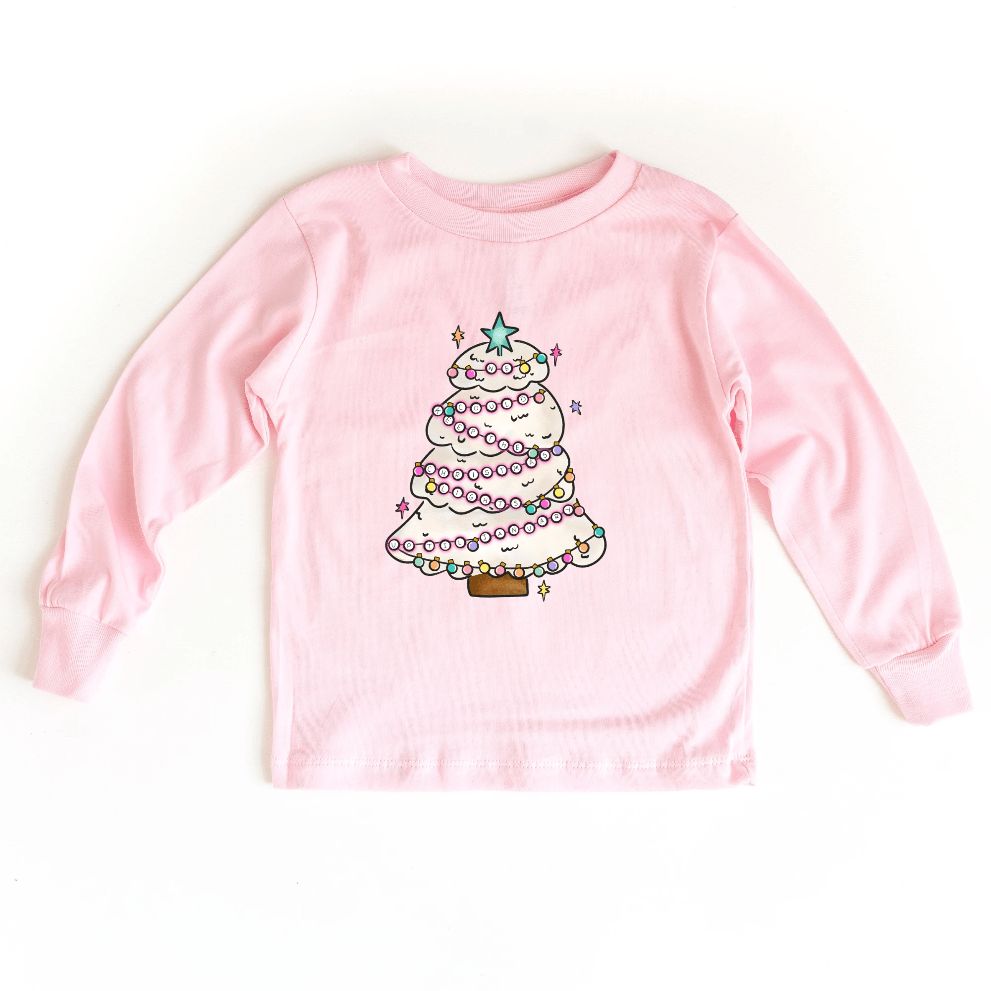 Christmas Lights up till January by Benny and Ray Apparel