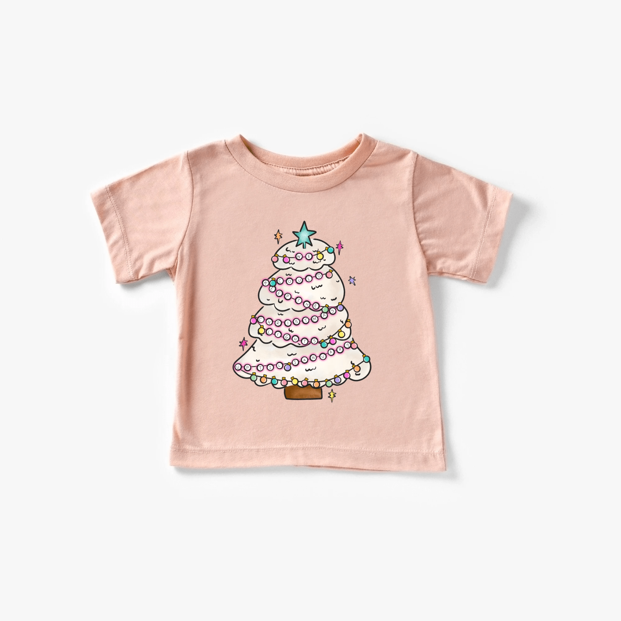 Christmas Lights up till January by Benny and Ray Apparel