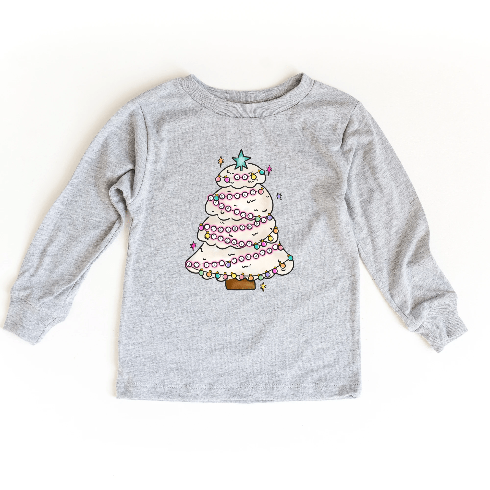 Christmas Lights up till January by Benny and Ray Apparel