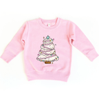 Christmas Lights up till January toddler and youth Sweater by Benny and Ray Apparel