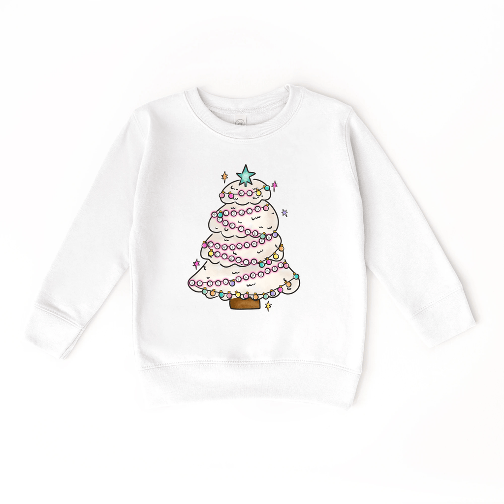 Christmas Lights up till January toddler and youth Sweater by Benny and Ray Apparel